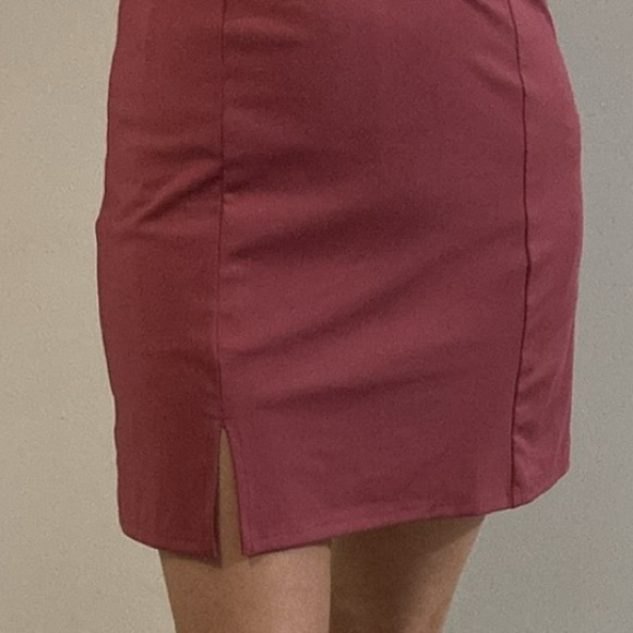 Sincerely Jules Pink Ruffle Strap Golf and Tennis Dress with built in Shorts - Picture 2 of 7